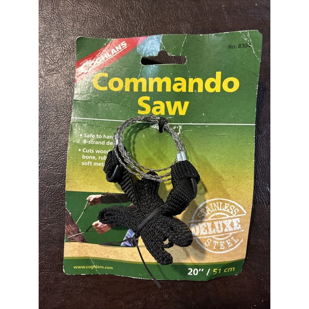 Coghlans Commando Saw Camping Hiking Survival